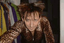 A Flock Of Leopard - tiger striped  yellow and black - 2000