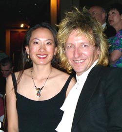 Stan and Cyn at the Cherry Blossom Ball - 2002