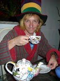 The yellow-blond Madhatter Tea Party - 2002 - Photo by Cyn